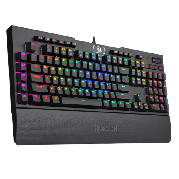 Redragon BRAHMA K586 RGB Mechanical Gaming Keyboard – Red Switch Images-2 Gamesncomps.com