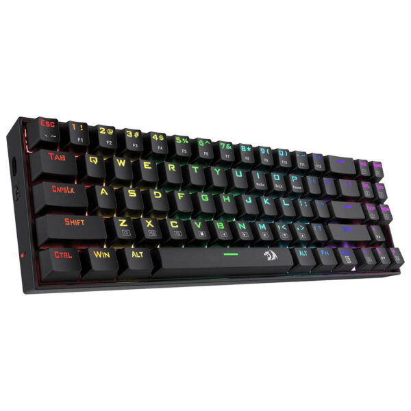 REDRAGON Deimos K599 60% RGB Mechanical Wireless Gaming Keyboard ( Black ) ( Red Switch ) Images-4 Gamesncomps.com