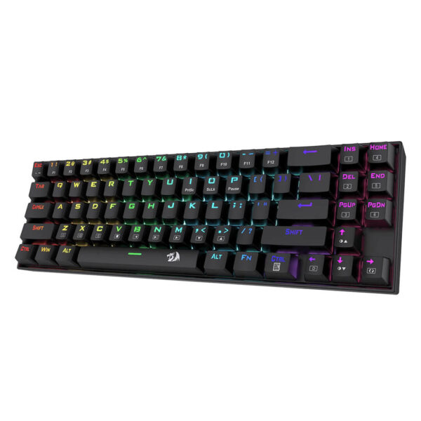 REDRAGON Deimos K599 60% RGB Mechanical Wireless Gaming Keyboard ( Black ) ( Red Switch ) Images-3 Gamesncomps.com