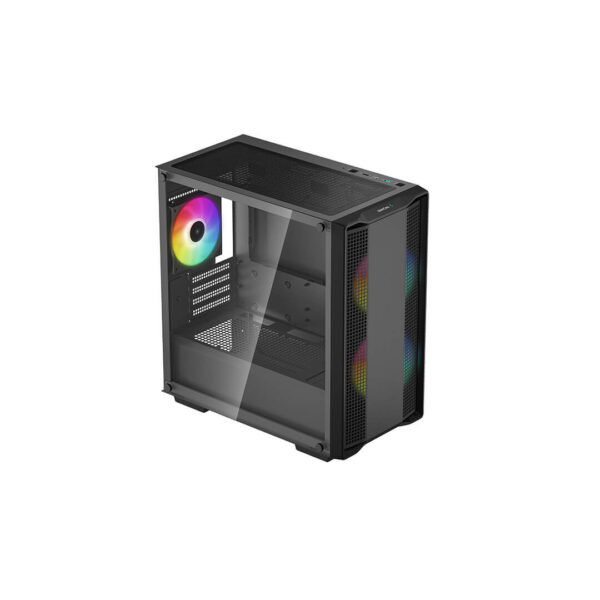 DeepCool CC360 ARGB Micro ATX Cabinet Black-Images-8 Gamesncomps.com