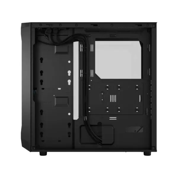 Fractal Design Focus 2 Mesh RGB TG Clear Tint (ATX) Mid Tower Cabinet (Black) IMAGE 4 - GAMESNCOMPS.COM