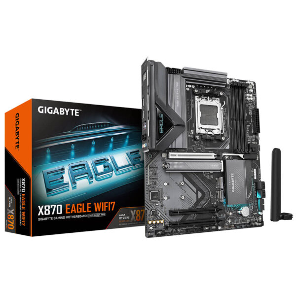 GIGABYTE X870 EAGLE WIFI7 Intel Motherboard Ddr5-Images-1 Gamesncomps.com