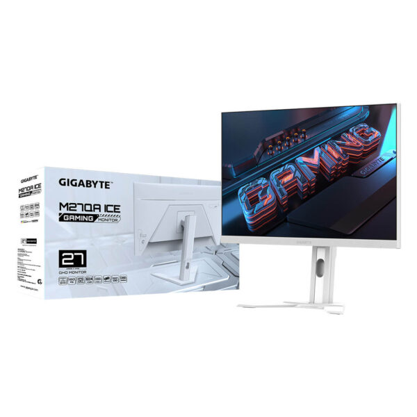 Gigabyte M27QA ICE Gaming Monitor-Images-6 Gamesncomps.com