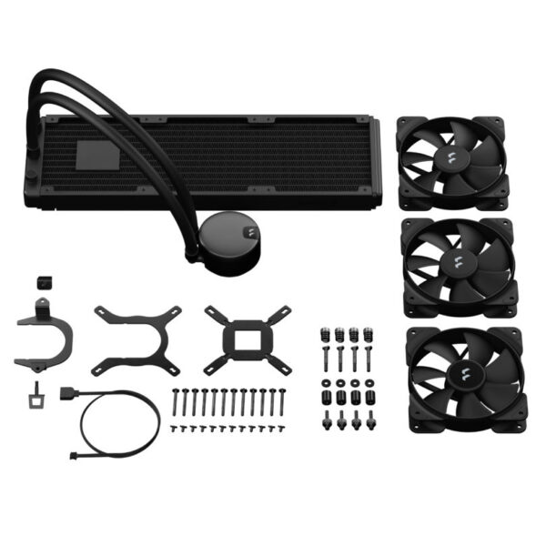 Fractal Design Lumen S36 V2 360mm CPU Liquid Cooler (Black) image 4 - gamesncomps.com