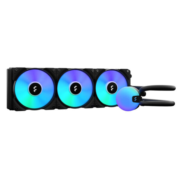 Fractal Design Lumen S36 RGB V2 360mm CPU Liquid Cooler (Black) - gamesncomps.com