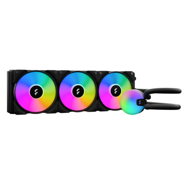 Fractal Design Lumen S36 RGB V2 360mm CPU Liquid Cooler (Black) image 1 - gamesncomps.com