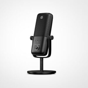 Corsair Elgato Wave:3 Premium Microphone and Digital Mixing Solution, Capacitive Mute, Streaming and Podcasting Microphone Black - GamesNComps.com