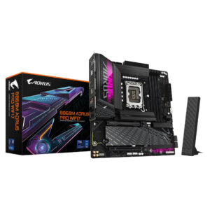 Gigabyte B860M AORUS PRO WIFI7 Intel DDR5 LGA1851 Socket Motherboard Support Intel Core Ultra 200 Series - GamesNComps.com