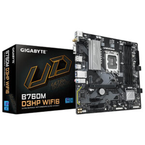 Gigabyte B760M D3HP WIFI6 Intel DDR5 LGA1700 Socket Motherboard - GamesNComps.com