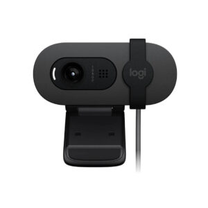 Logitech Brio 105 Full HD 1080p Business Webcam with Auto-Light Balance and Integrated Privacy Shutter, USB-A, Easy Set-Up, Compatible with Windows, macOS, ChromeOS - GamesNComps.com