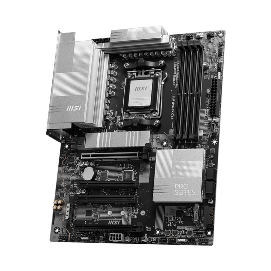 MSI PRO X870-P WIFI AMD DDR5 AM5 Socket Motherboard Image 1 - GamesNComps.com