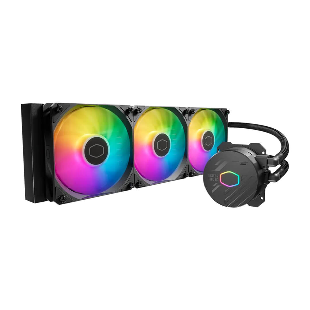 Cooler Master MasterLiquid 360L Core 360mm ARGB CPU Liquid Cooler-Images-1 Gamesncomps.com