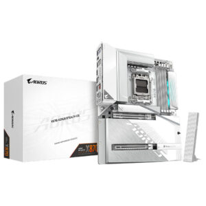 Gigabyte X870 AORUS STEALTH ICE AMD AM5 Socket DDR5 Motherboard - GamesNComps.com