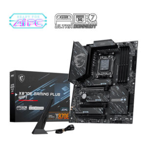 MSI X870E GAMING PLUS WIFI AMD AM5 Socket DDR5 Motherboard - GamesNComps.com