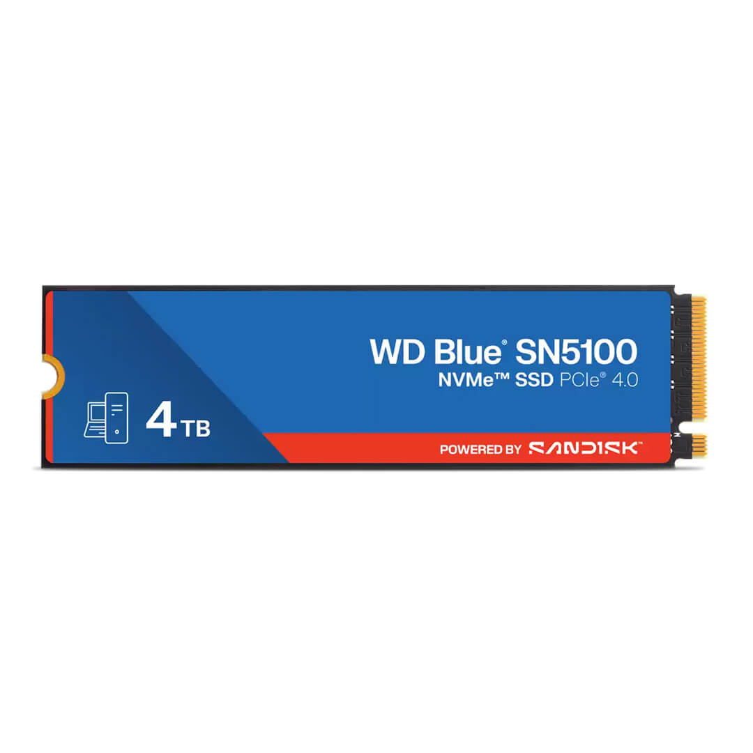 Western Digital WD SN5100 4TB Blue NVMe SSD-Images-1 Gamesncomps.com