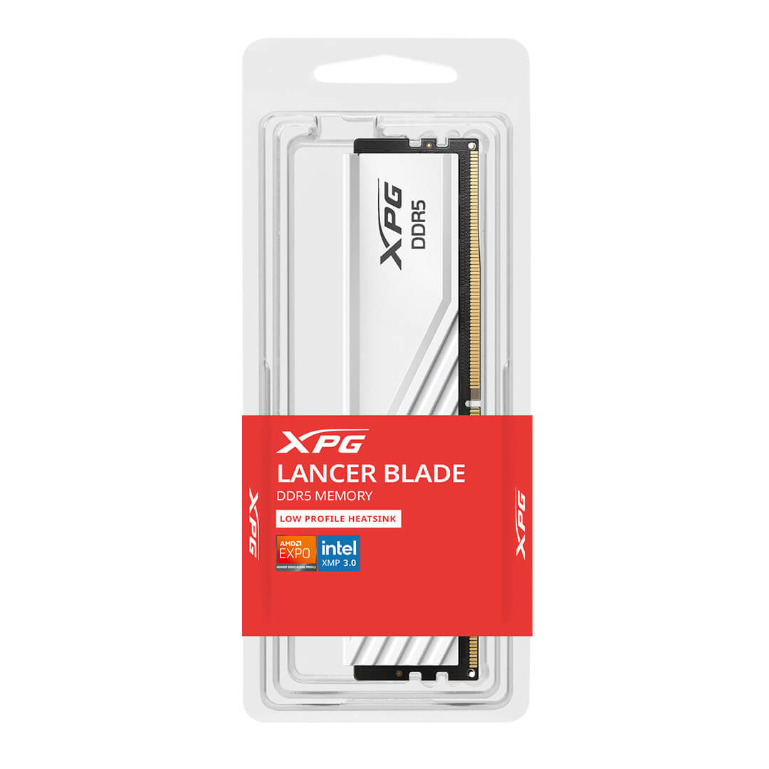 Adata XPG Lancer Blade 16GB 6000MHz CL36 DDR5 RAM (White)-Images-2 Gamesncomps.com