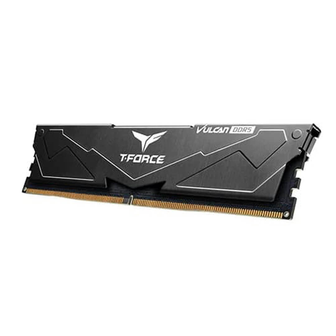 TeamGroup T-Force Vulcan 32GB 6000MHz CL38 DESKTOP MEMORY RAM BLACK-Images-3 Gamesncomps.com