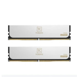 TEAMGROUP 64GB(32x2) 6000MHz CL30 DDR5 EXPERT DESKTOP MEMORY (White)-Images-1 Gamesncomps.com