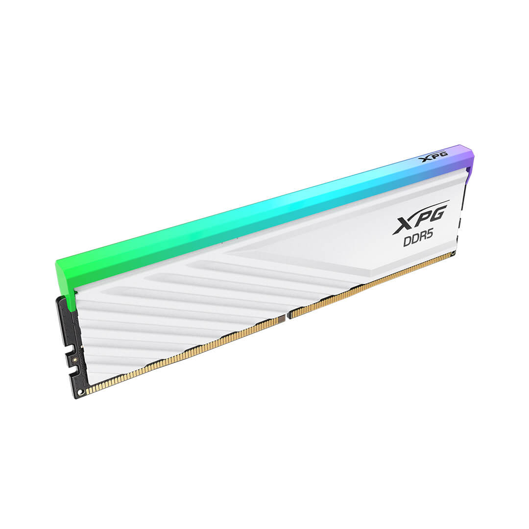 Adata XPG Lancer Blade RGB White 16GB 6000MHz CL36 DDR5 RAM-Images-1 Gamesncomps.com