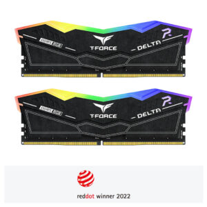 TEAMGROUP T-Force Delta RGB 32GB (2x16GB) DDR5 6000Mhz CL30 Ram (Black)-Images-1 Gamesncomps.com