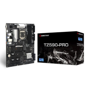 Biostar TZ590-BTC Duo (Intel 10th and 11th Gen) LGA 1200 Intel Z590 9 GPU Support GPU Mining Motherboard.-Images-1 Gamesncomps.com