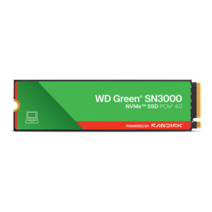 WD Green 1TB SN3000 Gen4 Internal NVMe SSD with Speed upto 5000MB/s and 3 Years Limited Warranty