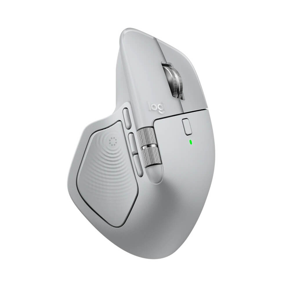 Logitech MX Master 4, Ergonomic Wireless Mouse with Advanced Performance Haptic Feedback, Ultra-Fast Scrolling, USB-C Charging, Bluetooth, Windows, MacOS | Graphite Image 9 - GamesNComps.com