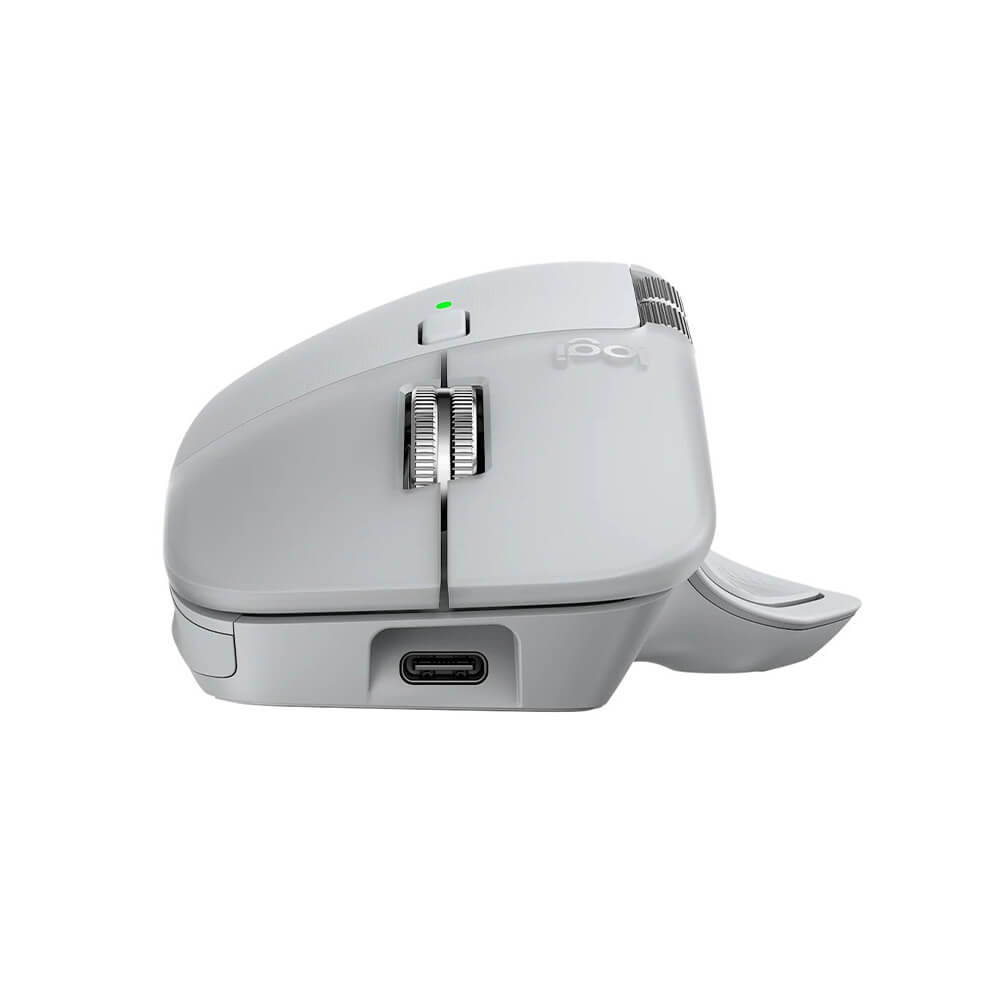 Logitech MX Master 4, Ergonomic Wireless Mouse with Advanced Performance Haptic Feedback, Ultra-Fast Scrolling, USB-C Charging, Bluetooth, Windows, MacOS | Graphite Image 7 - GamesNComps.com