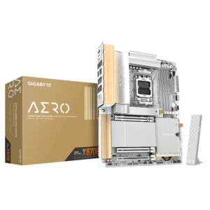 Gigabyte X870E AERO X3D WOOD AMD AM5 Socket DDR5 Motherboard - GamesNComps.com