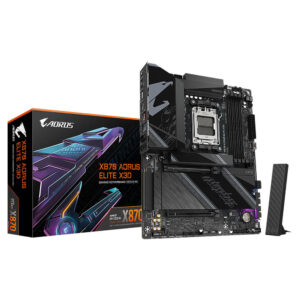 Gigabyte X870 AORUS ELITE X3D AMD AM5 Socket DDR5 Motherboard - GamesNComps.com