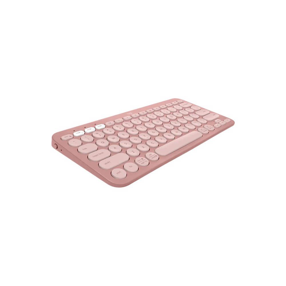 Logitech Pebble 2 Combo Wireless Bluetooth Keyboard and Mouse Easy-Switch for Windows, macOS, iPadOS, Chrome Tonal Rose Image 2 - GamesNComps.com