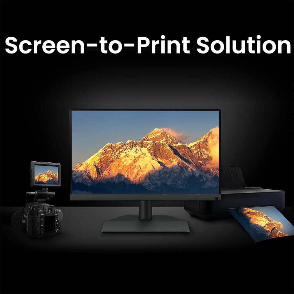 BenQ PhotoVue SW242Q 24 Inch 2k IPS Panel 100% sRGB, 98% P3, 99% Adobe RGB 90W USB-C Pro Photographer & Videographer Monitor Image 4 - GamesNComps.com