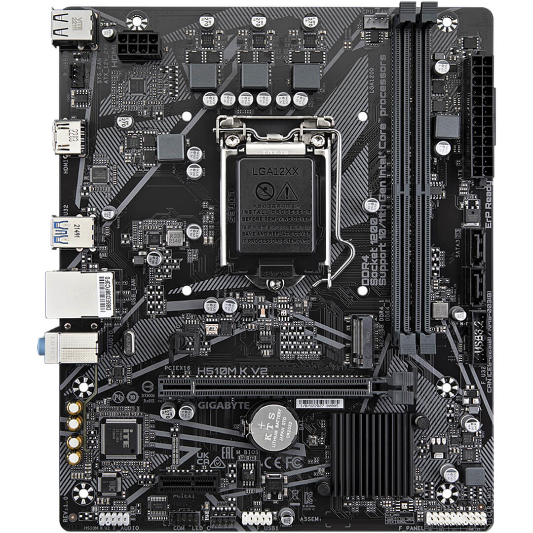 GIGABYTE H510M K V2 M-ATX Motherboard-Images-1 Gamesncomps.com