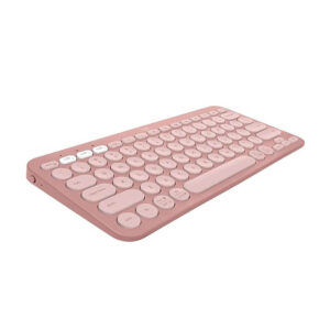 Logitech Pebble Keys 2 K380s, Multi-Device Bluetooth Wireless Keyboard Tonal Rose-Images-4 Gamesncomps.com