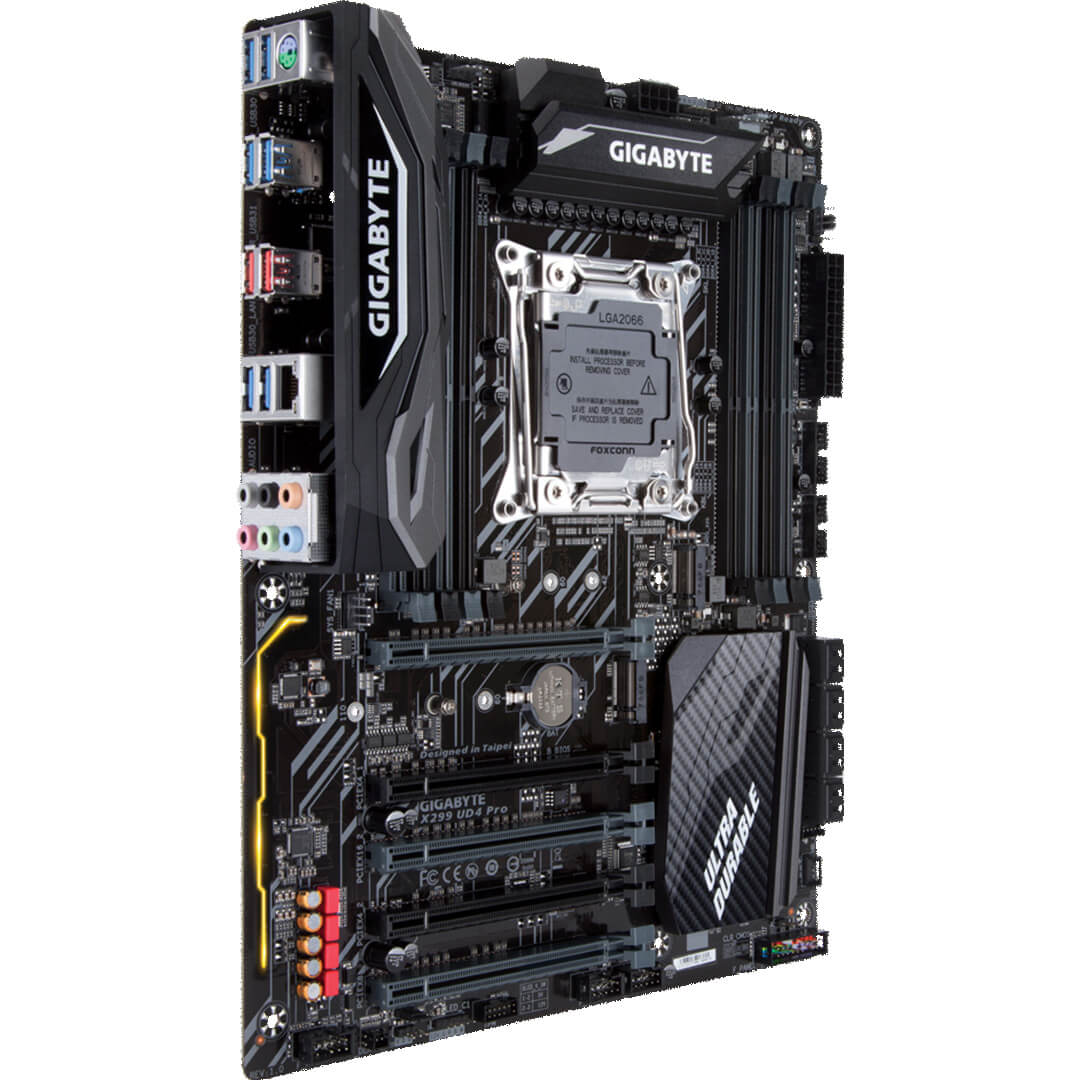 Gigabyte X299 Ud4 Pro Intel Motherboard-Images-3 Gamesncomps.com