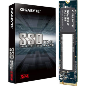GIGABYTE NVME 256GB M.2 2280 PCIe Gen3 Internal Solid State Drive(SSD)-Images-2 Gamesncomps.com