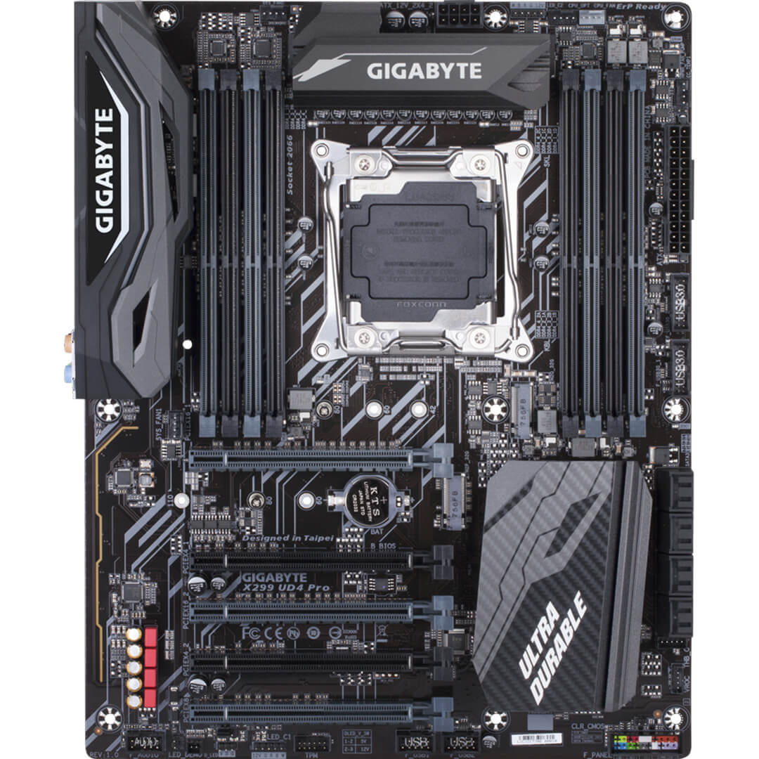 Gigabyte X299 Ud4 Pro Intel Motherboard-Images-5 Gamesncomps.com