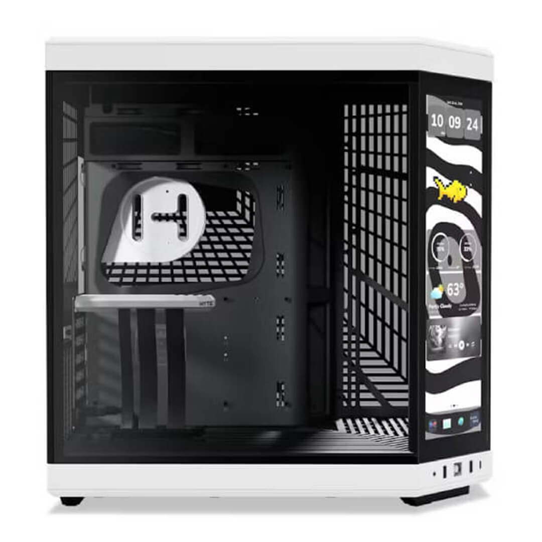 Hyte Y70 Touch Infinite Panda E-ATX Mid Tower Case-Images-5 Gamesncomps.com
