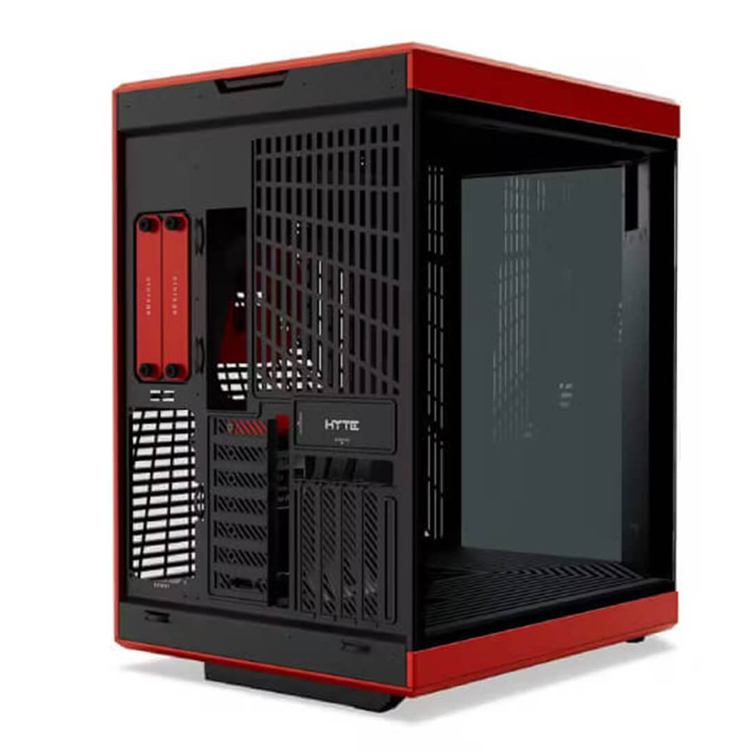 Hyte Y70 touch infinite (E-ATX) Mid Tower Cabinet (Black Cherry)-Images-5 Gamesncomps.com
