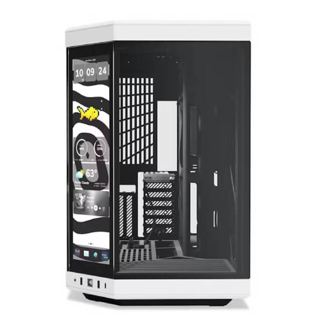 Hyte Y70 Touch Infinite Panda E-ATX Mid Tower Case-Images-1 Gamesncomps.com