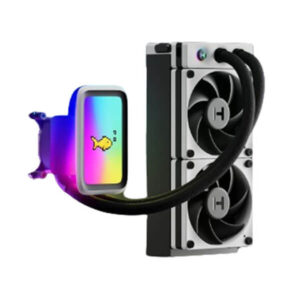 Hyte Thicc Q60 240mm CPU Liquid Cooler (Black and White)-Images-4 Gamesncomps.com