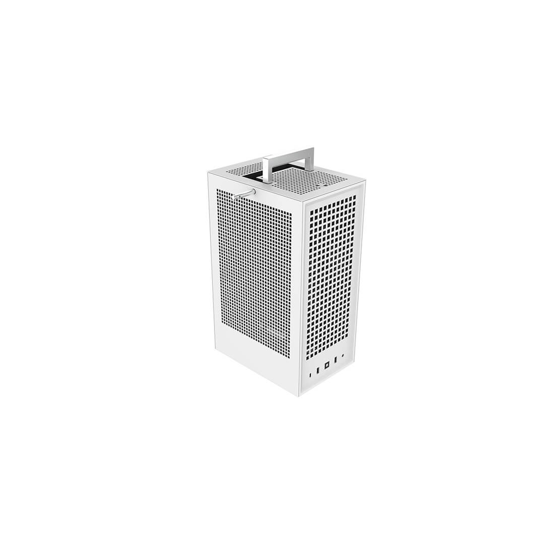 Hyte Revolt 3 Small Form Factor Premium ITX Computer Gaming Case Only, White-Images-3 Gamesncomps.com