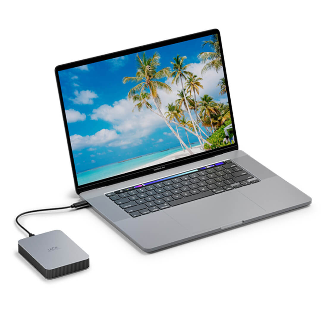 LaCie Mobile Drive 4TB External Hard Drive Portable HDD Moon Silver, USB-C-Images-5 Gamencomps.com