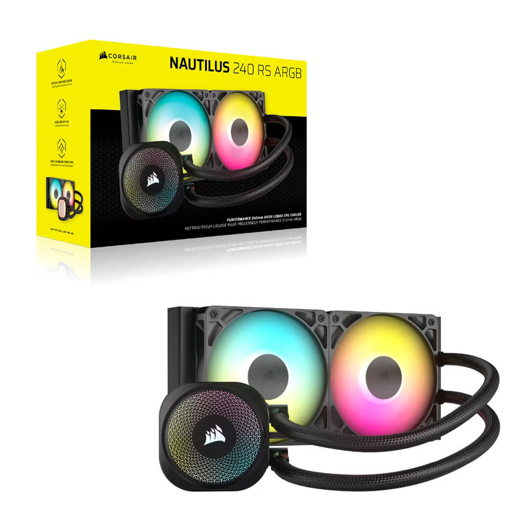 Corsair Nautilus 240MM RS ARGB CPU Liquid Cooler-Images-10 Gamesncomps.com