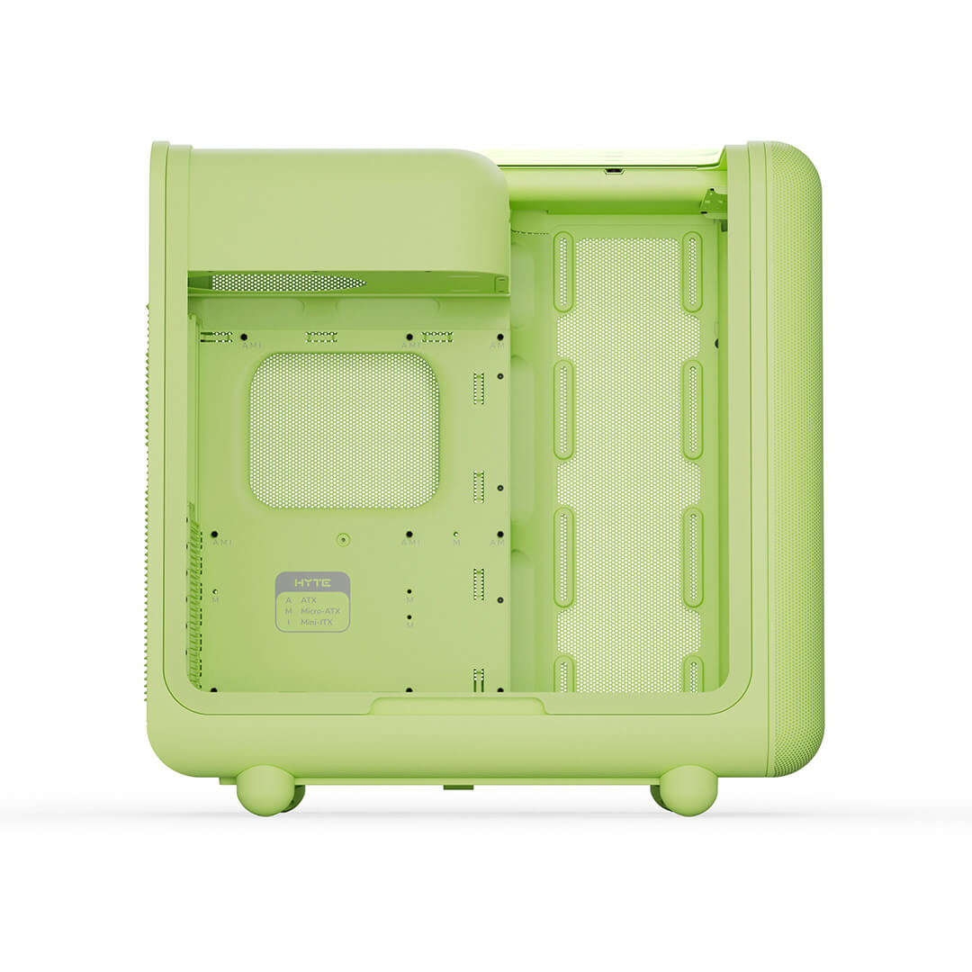 Hyte X50 Modern Performance ATX Mid-Tower PC Gaming Case - Matcha Milk (Green)-Images-3 Gamesncomps.com