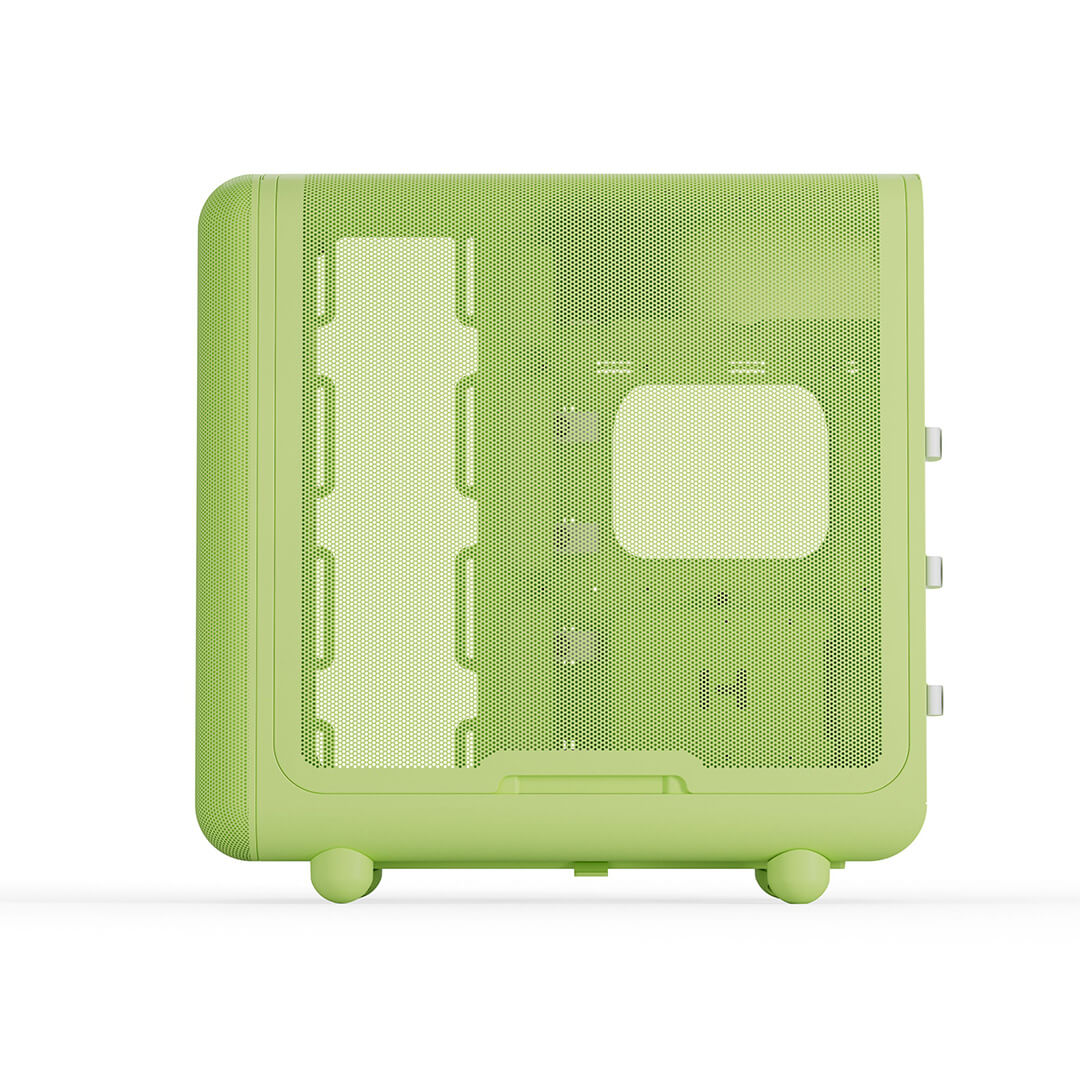 Hyte X50 Modern Performance ATX Mid-Tower PC Gaming Case - Matcha Milk (Green)-Images-5 Gamesncomps.com