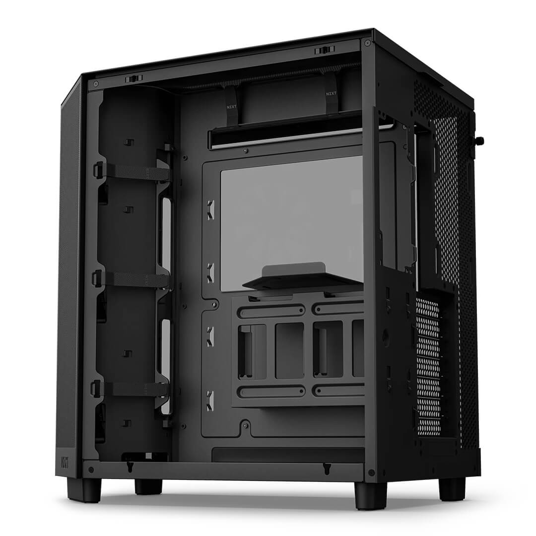 NZXT H6 Flow RGB (ATX) Mid Tower Cabinet (Black)-Images-5 Gamesncomps.com