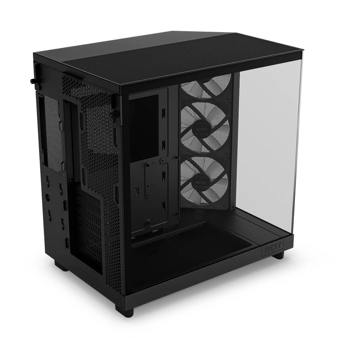 NZXT H6 Flow RGB (ATX) Mid Tower Cabinet (Black)-Images-1 Gamesncomps.com