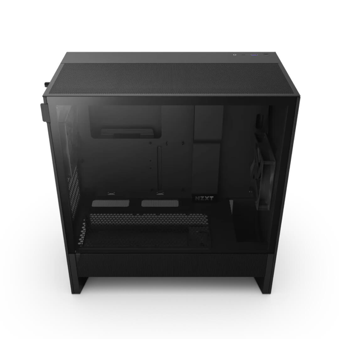 NZXT H5 Flow 2024 Edition E-ATX Mid Tower Case Cabinet (Black)-Images-3 Gamesncomps.com