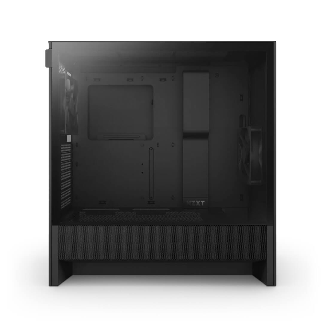 NZXT H5 Flow 2024 Edition E-ATX Mid Tower Case Cabinet (Black)-Images-2 Gamesncomps.com